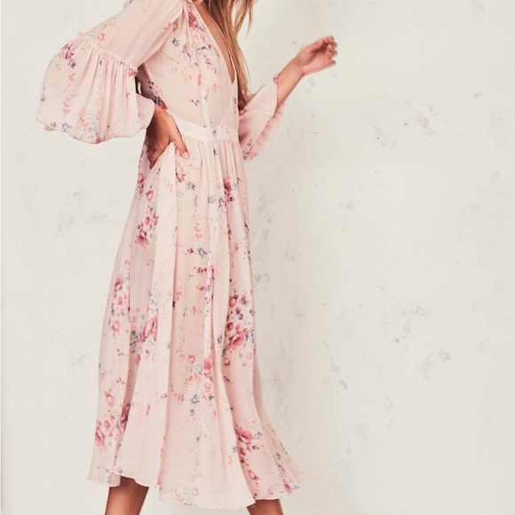 NWT Love Shack Fancy Leah Dress Duchess - Picture 15 of 15